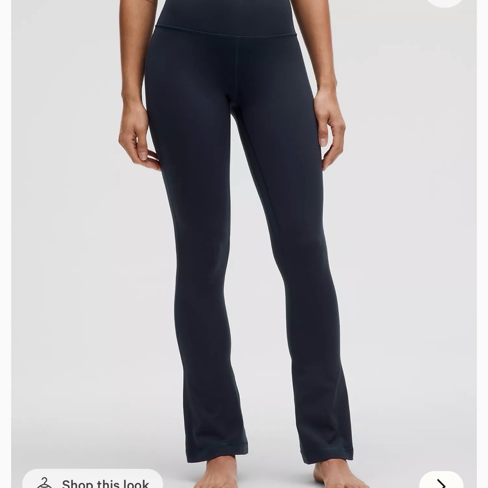 lululemon athletica True Navy Mini Align Flare Yoga Pants